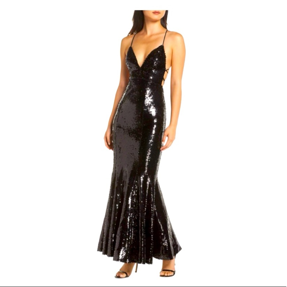 The Auden Sequin Embellished Gown